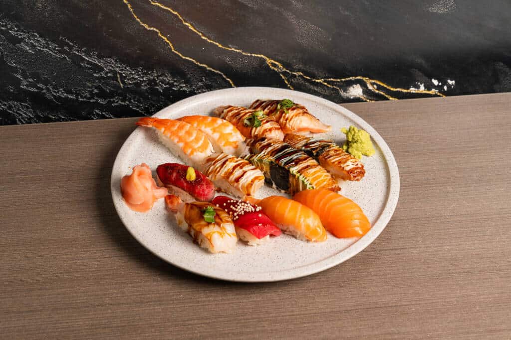 Nigiri Platter – Nijumaru Japanese Restaurant